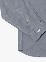 Lacoste Regular Fit Gingham Weave Poplin Shirt - Image 7 of 7