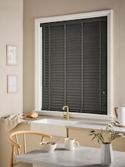 Dark Grey Valencia 50mm Slat Venetian Blind - Image 2 of 6
