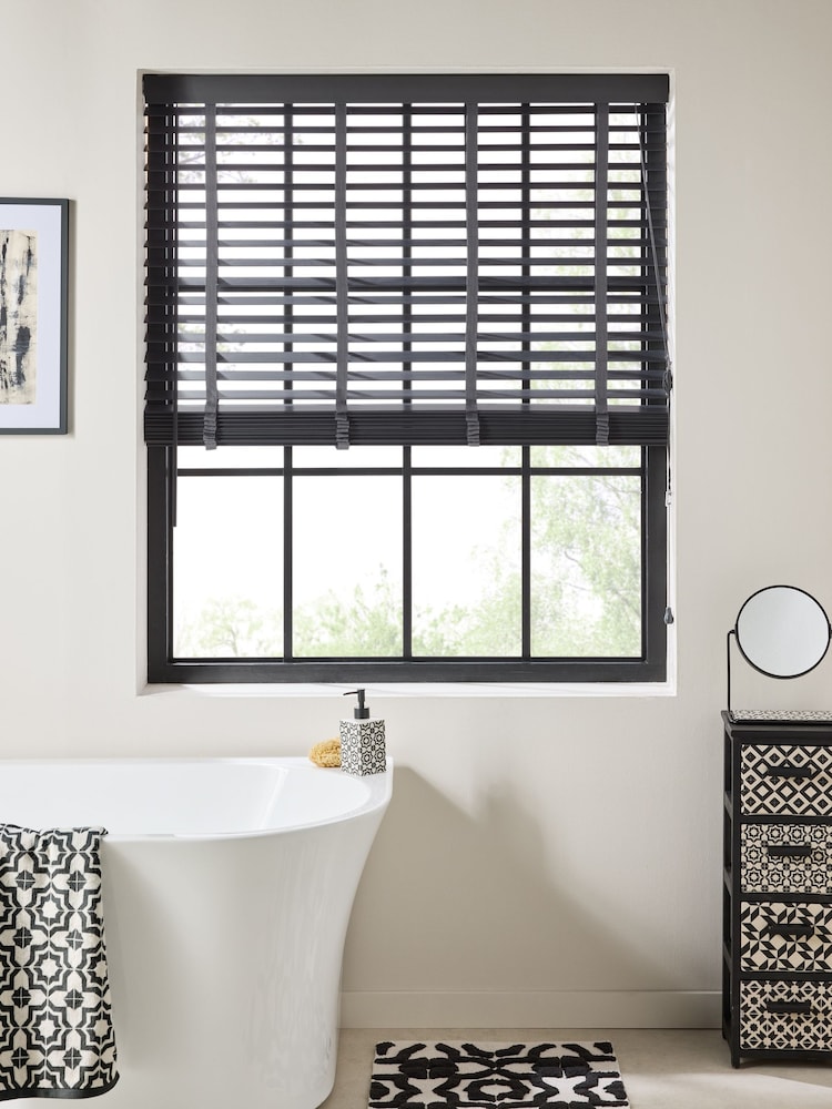 Charcoal Grey 50mm Slat Venetian Blind - Image 1 of 6