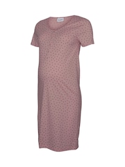 Mamalicious Pink Maternity And Nursing Nightie - Image 1 of 1