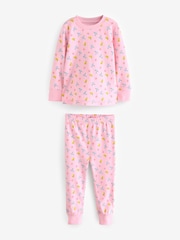 Pink/Blue Snuggle Pyjamas 3 Pack (9mths-12yrs) - Image 7 of 10