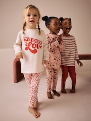 Red Kindness Cat Pyjamas 3 Pack (9mths-8yrs) - Image 1 of 5