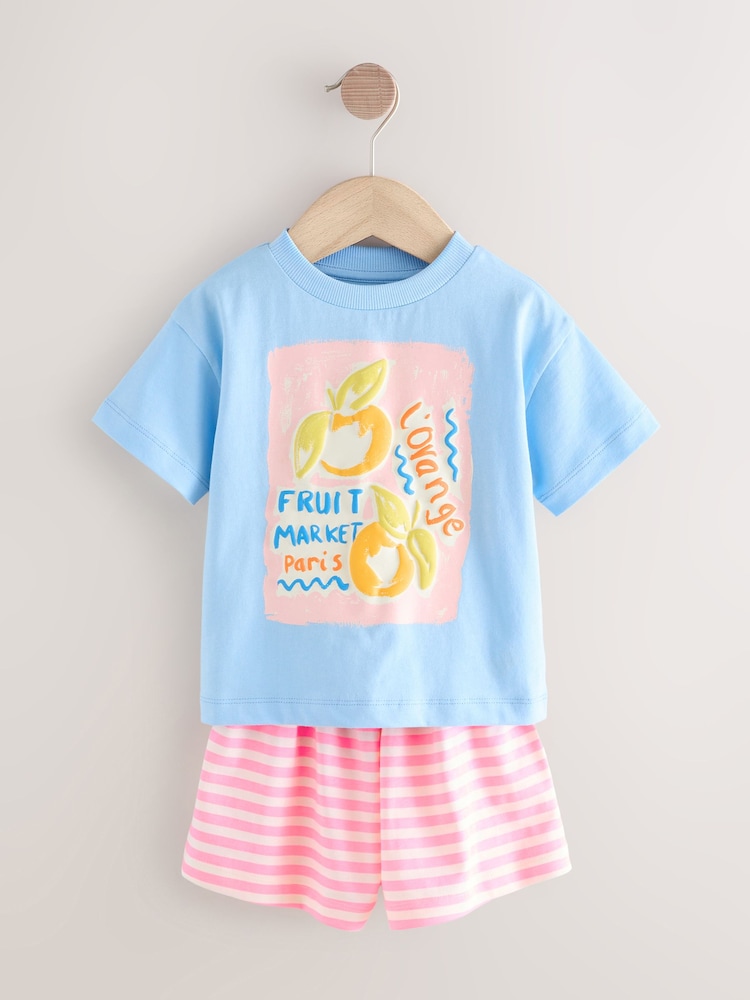 Multi Short Pyjamas 3 Pack (9mths-12yrs) - Image 10 of 12
