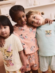 Purple Short Pyjamas 3 Pack (9mths-12yrs) - Image 3 of 10