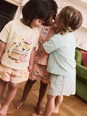 Purple Short Pyjamas 3 Pack (9mths-12yrs) - Image 4 of 10