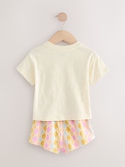 Purple Short Pyjamas 3 Pack (9mths-12yrs) - Image 7 of 10
