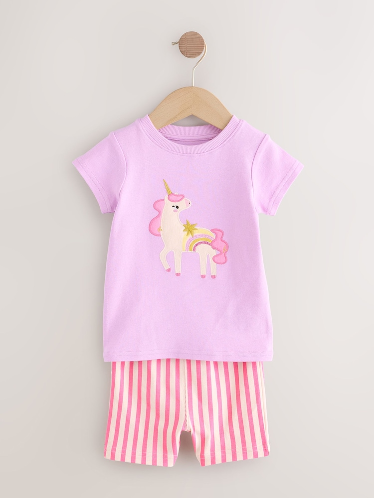 Licorne rose - Pyjama court 3 Pack (9mois-12ans) - Image 10 of 14