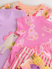 Vaaleanpunainen yksisarvinen - Lyhyt lahje Pyjama 3 Pack (9kk-12v.) - Kuva 14 / 14