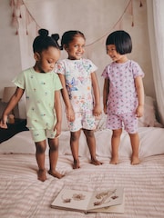 Violetti - Lyhyt lahje Pyjama 3 Pack (9kk-12v.) - Kuva 1 / 11