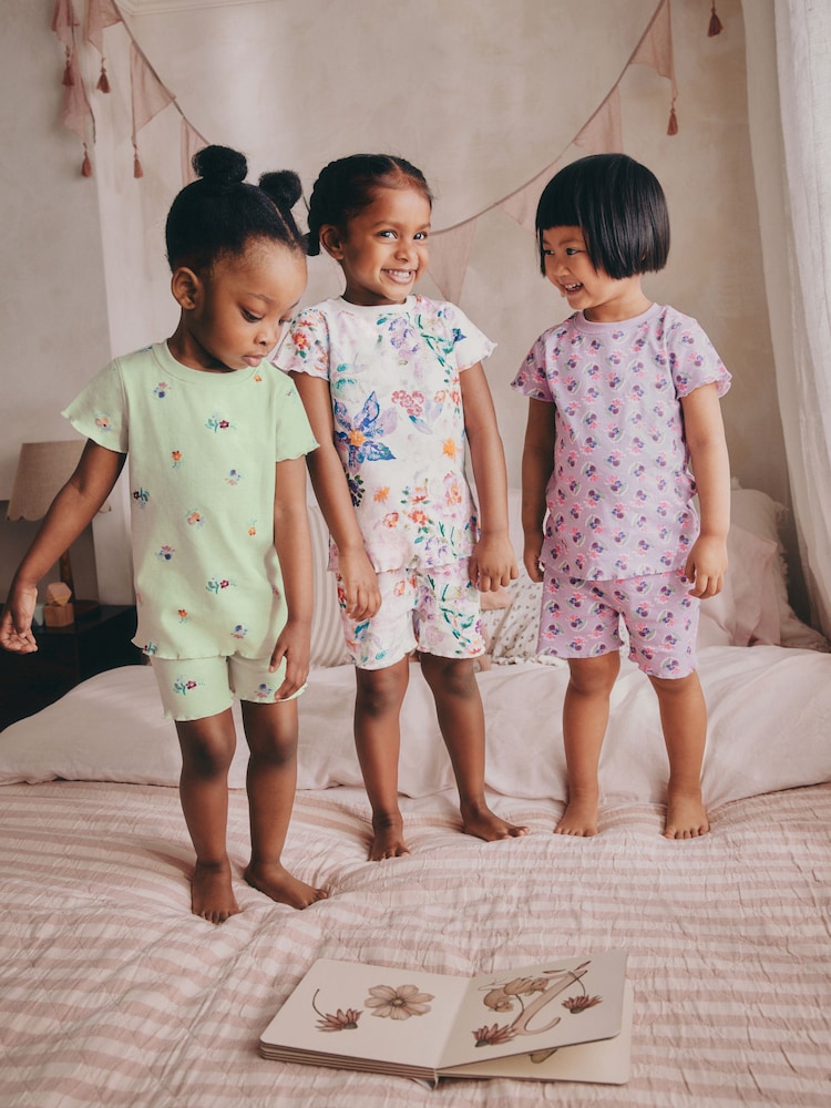 Violetti - Lyhyt lahje Pyjama 3 Pack (9kk-12v.) - Kuva 1 / 11