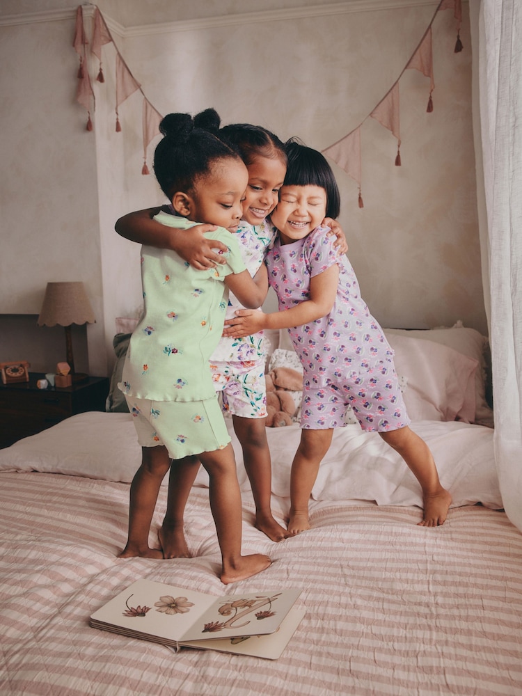Violetti - Lyhyt lahje Pyjama 3 Pack (9kk-12v.) - Kuva 2 / 11