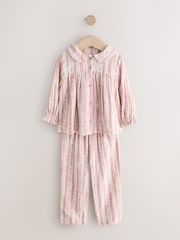 Pink Woven Button Through Pyjamas 1 Pack (9mths-8yrs) - Image 3 of 6