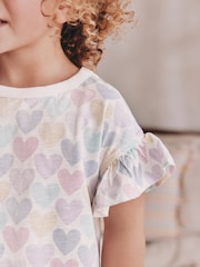 Blanco/morado - Pack de 3 pijamas cortos (9 meses-12 años) - Imagen 5 de 12