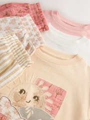 Yellow Woven Bottoms Shorts 100% Cotton Pyjamas 3 Pack (9mths-16yrs) - Image 7 of 7
