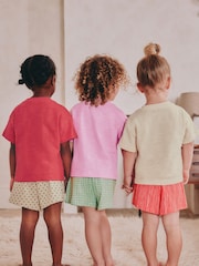 Punainen - Lyhyt lahje Pyjama 3 Pack (9kk-12v.) - Kuva 2 / 9