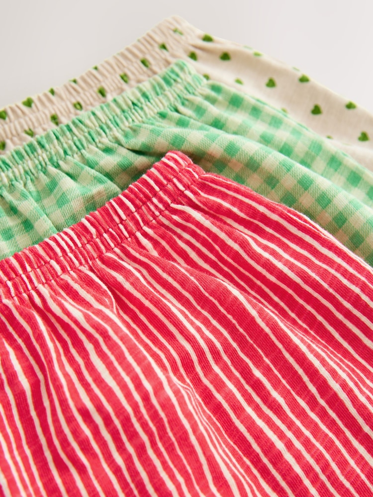 Red Short Pyjamas 3 Pack (9mths-12yrs) - Image 8 of 9
