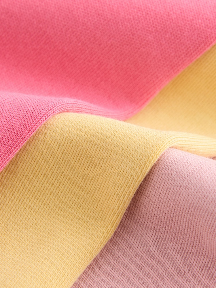 Pink/Yellow Short Pyjamas 3 Pack (9mths-12yrs) - Image 7 of 7