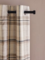 perilo; platnen Poglej karirast; s karirastim vzorcem Eyelet Lined zavese - Slika 1 iz 5