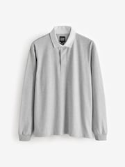 Gap Grey Rugby Polo Shirt - Image 1 of 4