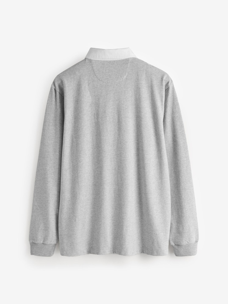 Gap Grey Rugby Polo Shirt - Image 2 of 4