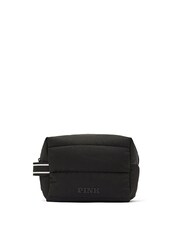 Victoria's Secret PINK Black Puffer Makeup Bag - Image 1 of 3