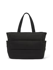 Victoria's Secret PINK Black Puffer Tote Bag - Image 2 of 4