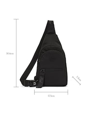 Victoria's Secret PINK Black Sling Bag - Image 4 of 4