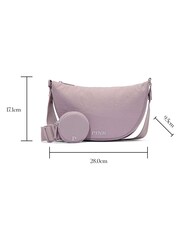 Victoria's Secret PINK Dusty Purple Crescent Crossbody Bag - Image 4 of 4