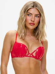 Ann Summers Undeniable Lace gepolsterter Plunge-BH - Bild 1 von 5