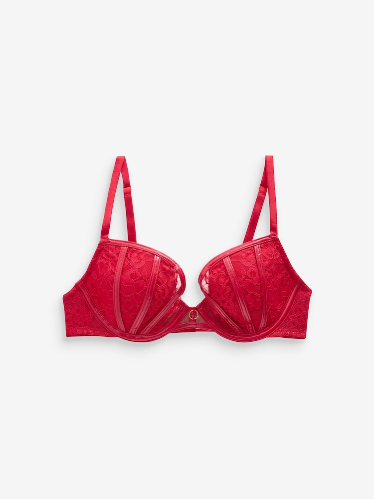 Ann Summers Undeniable Lace gepolsterter Plunge-BH - Bild 5 von 5