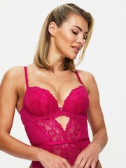 Ann Summers Pink Sexy Lace Planet Padded Body - Image 3 of 5