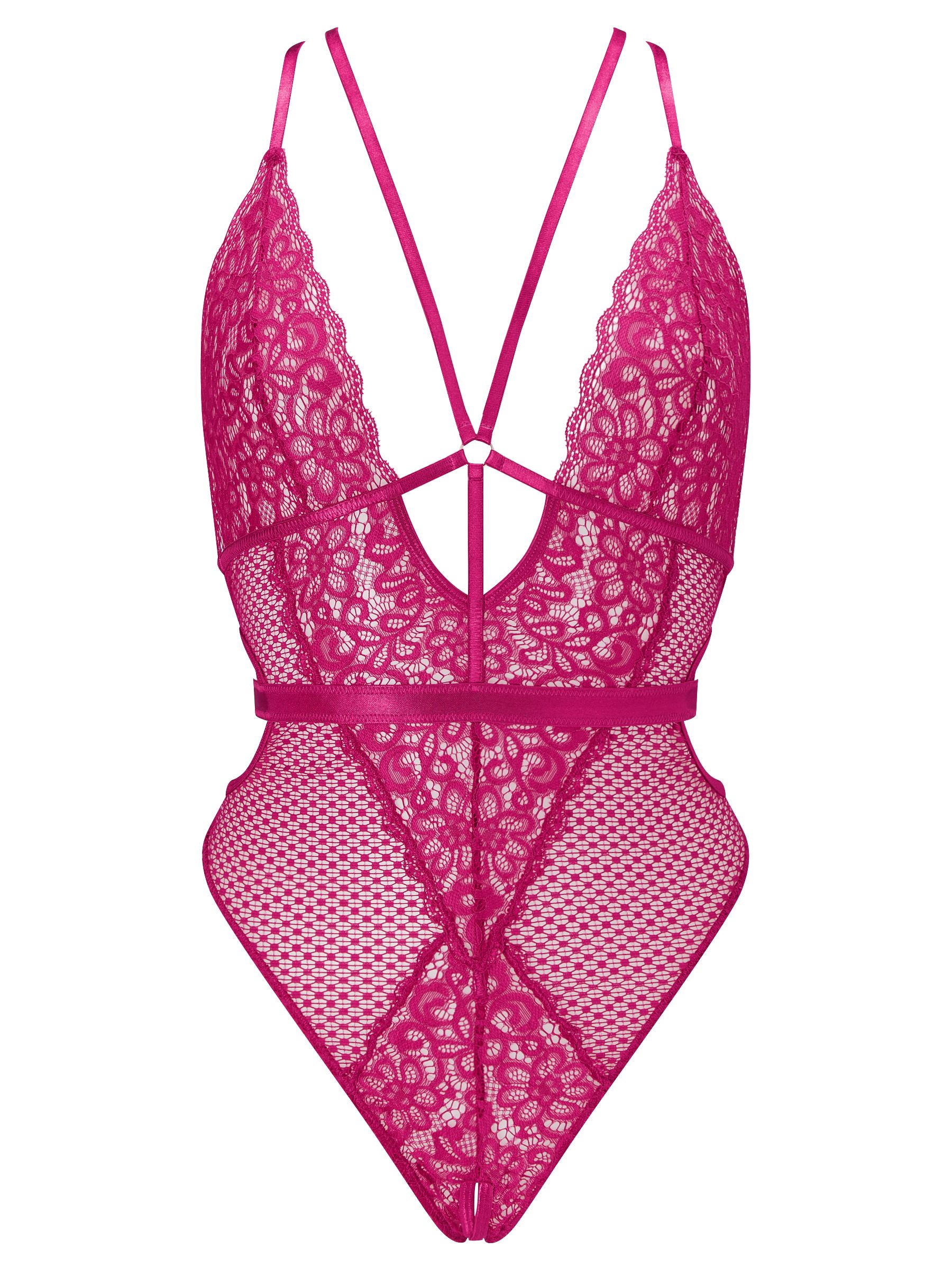 Buy Ann Summers Fuschia Pink Obsession Floral Lace