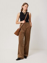 Jigsaw Brown Slouchy Bucket Bag - Image 6 of 7