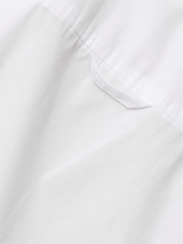 Jigsaw White Heritage 100% Cotton Relaxed Shirt - Image 6 of 6
