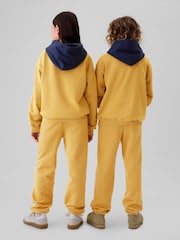 Gap Yellow Vintage Soft Fleece-Lined Joggers (4-13yrs) - Image 2 of 5