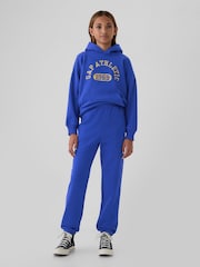 Gap Blue Vintage Soft Fleece-Lined Joggers (4-13yrs) - Image 3 of 5