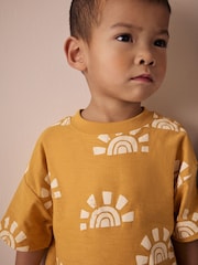 Multi Bright Sun and Sea Short Pyjamas 3 Pack (9mths-12yrs) - Image 3 of 5
