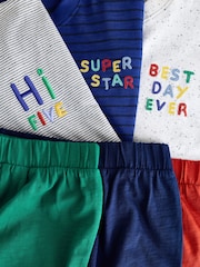 Multi Short Pyjamas 3 Pack (9mths-10yrs) - Image 12 of 13