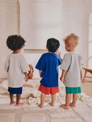 Multi Short Pyjamas 3 Pack (9mths-10yrs) - Image 2 of 13