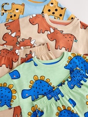 Multi Animal Short Pyjamas 3 Pack (9mths-8yrs) - Image 9 of 9