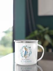 Personalised Peter Rabbit and Me Enamel Mug by Star Editions - Image 2 of 3