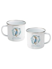 Personalised Peter Rabbit and Me Enamel Mug by Star Editions - Image 3 of 3
