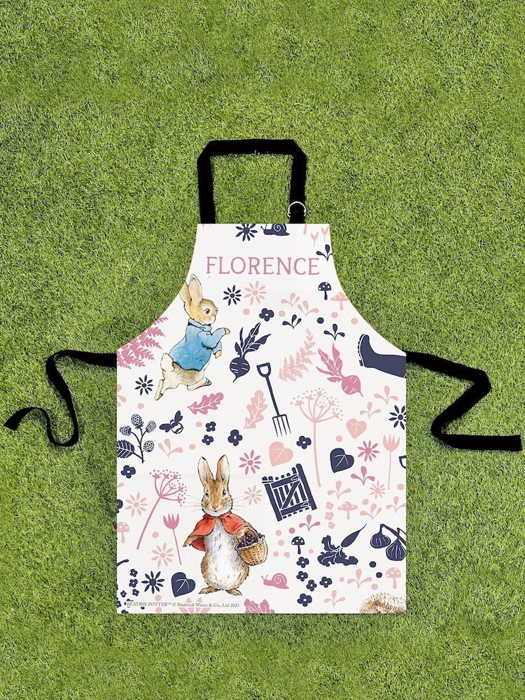 100% Cotton Personalised Peter Rabbit Apron by Star Editions - Image 2 of 3