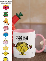 Personalised Little Miss Colour Handle Mug by Star Editions - Image 1 of 3