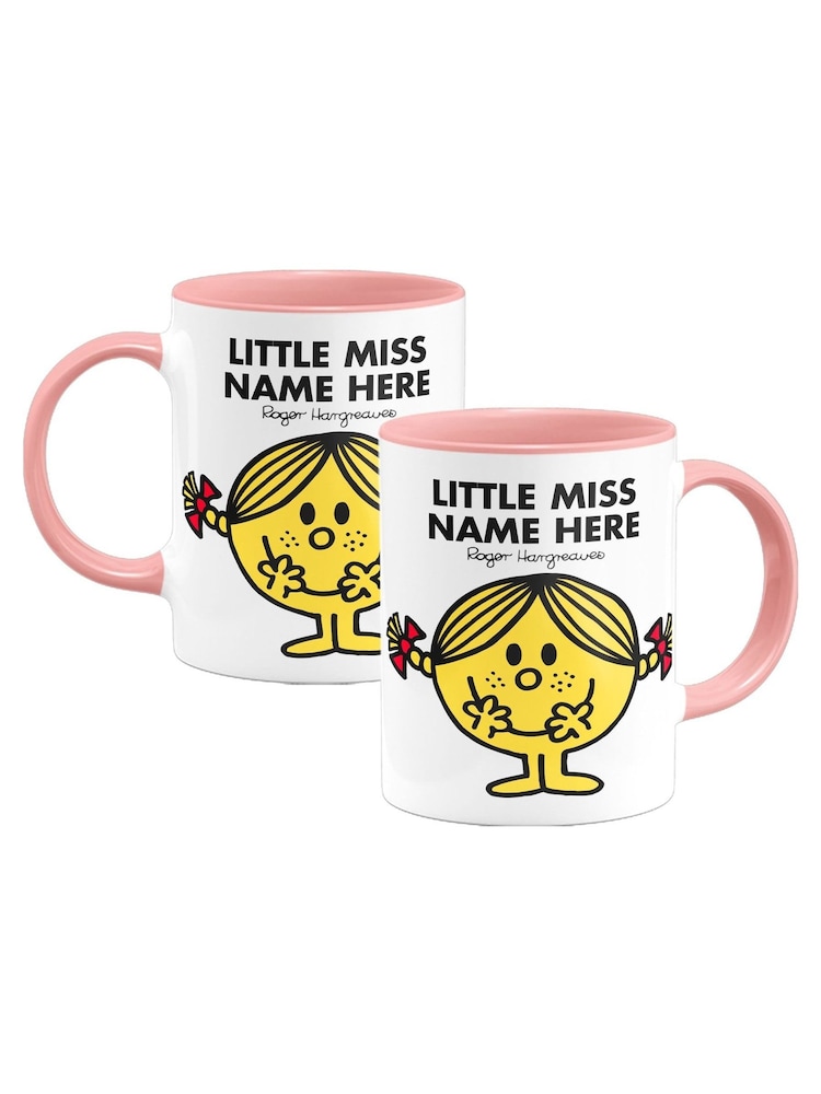 Personalised Little Miss Colour Handle Mug by Star Editions - Image 3 of 3