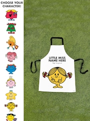 100% Cotton Personalised Little Miss Adults Apron by Star Editions - Image 1 of 2