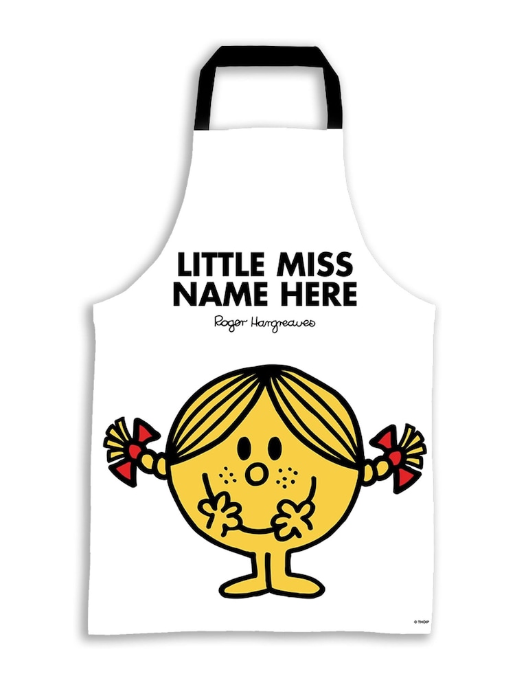 100% Cotton Personalised Little Miss Adults Apron by Star Editions - Image 2 of 2