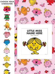 Personalised Little Miss Art Print 20x20cm Unframed by Star Editions - Image 1 of 3