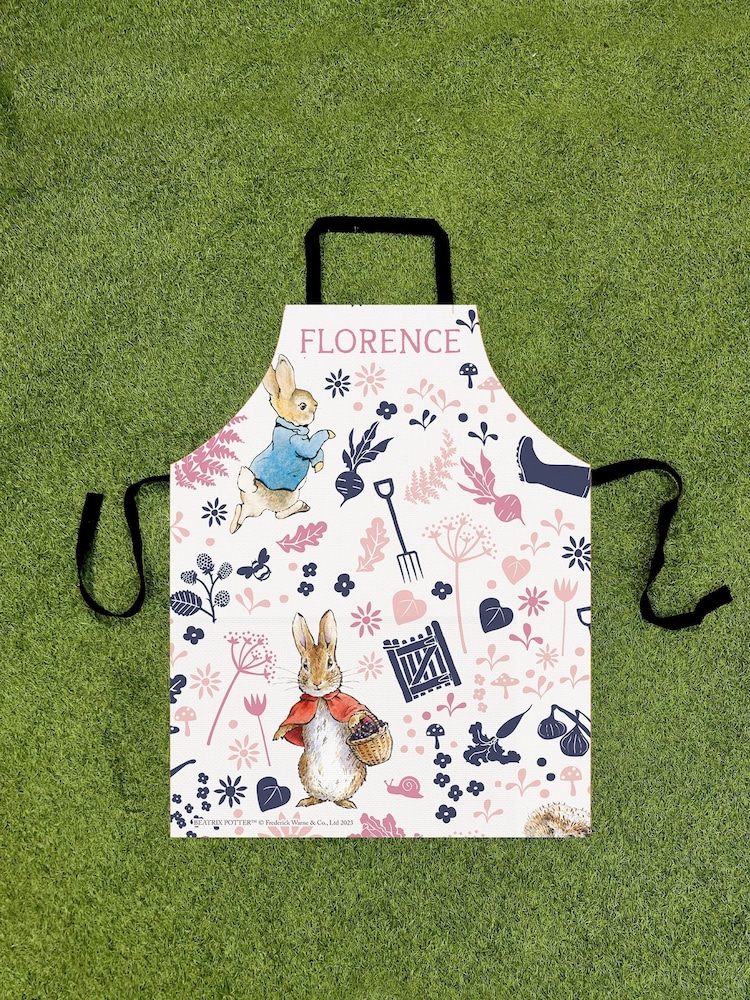 100% Cotton Personalised Peter Rabbit Apron by Star Editions - Image 2 of 3