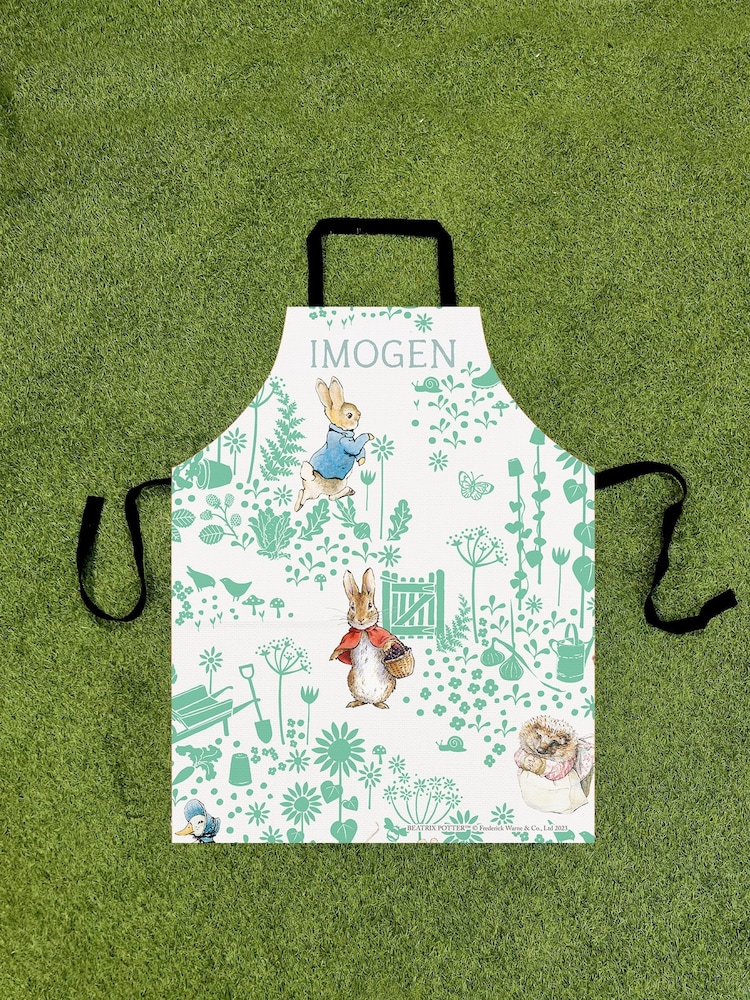 100% Cotton Personalised Peter Rabbit Apron by Star Editions - Image 2 of 3